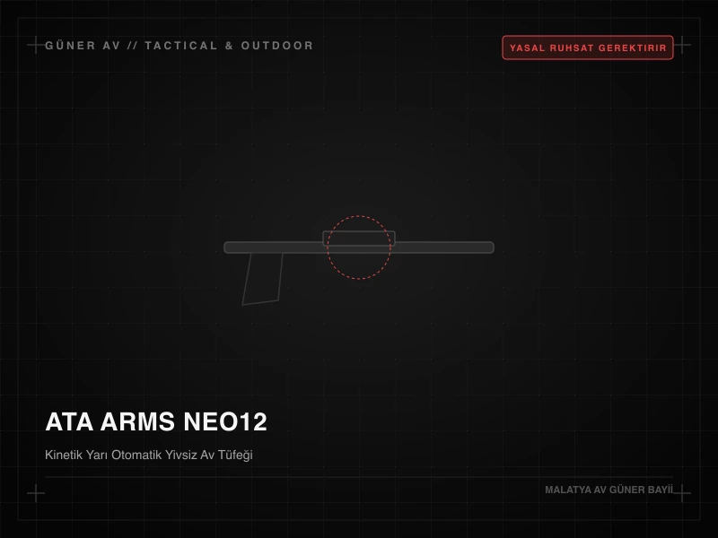 Ata Arms Neo12 Kinetik Yarı Otomatik Yivsiz Av Tüfeği