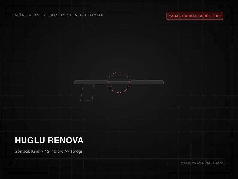 Huğlu Renova Sentetik Kinetik Av Tüfeği