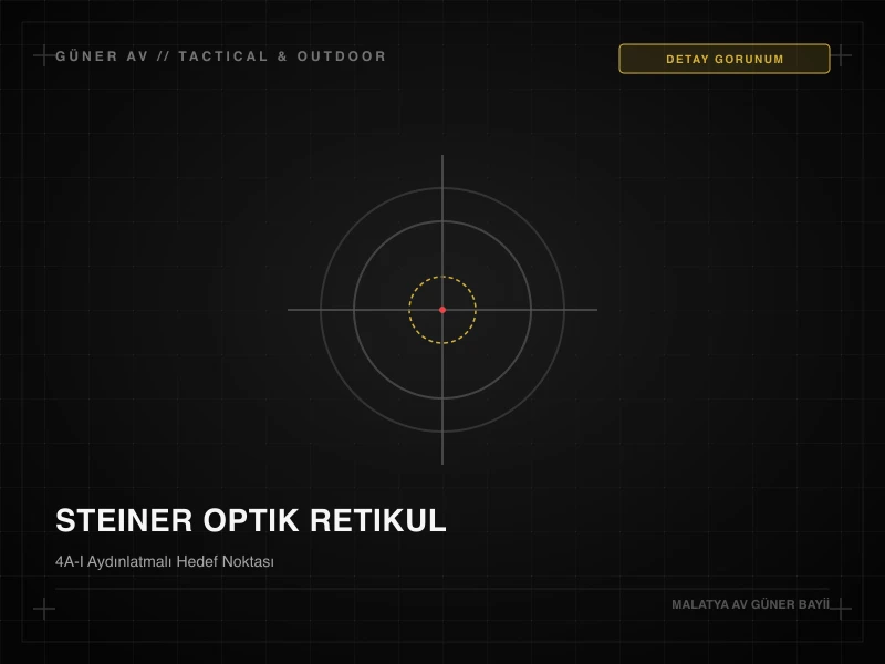 Steiner Ranger 8 3-24x56 Taktik Av Dürbünü thumbnail 2