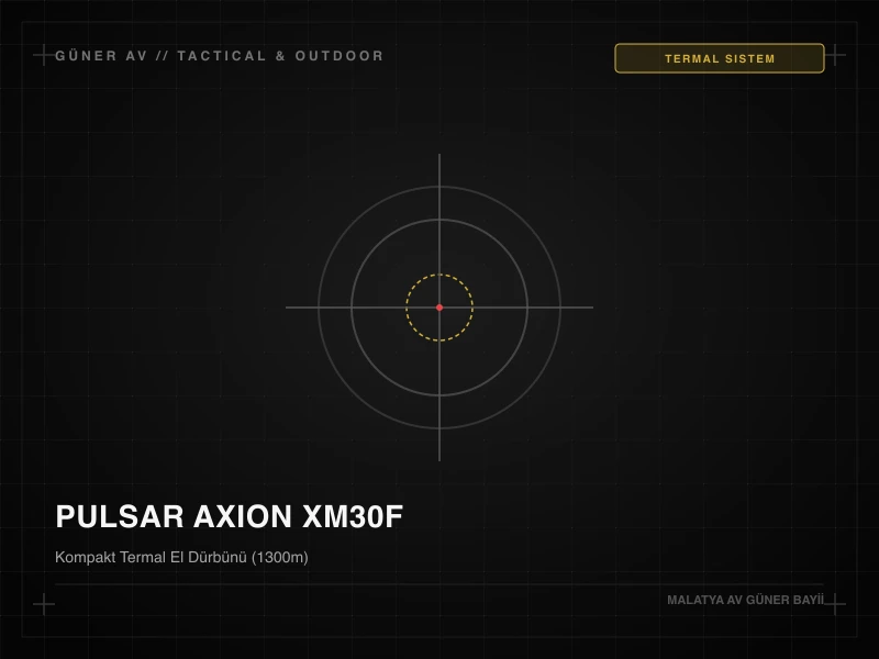 Pulsar Axion XM30F Kompakt Termal El Dürbünü